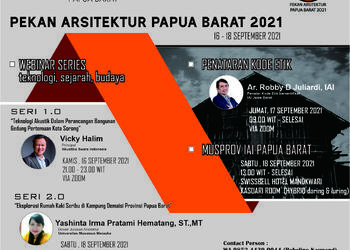 Pekan Arsitektur Papua Barat 2021