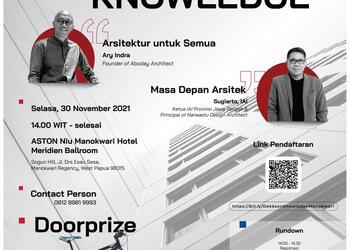 DEKKSON KNOWLEDGE: Masa Depan Arsitek & Arsitektur Untuk Semua - Manokwari