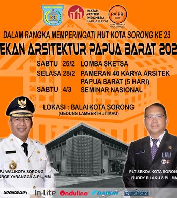 PEKAN ARSITEKTUR PAPUA BARAT 2023